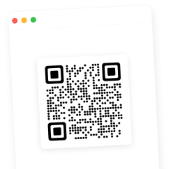 Digital Poster with QR Code